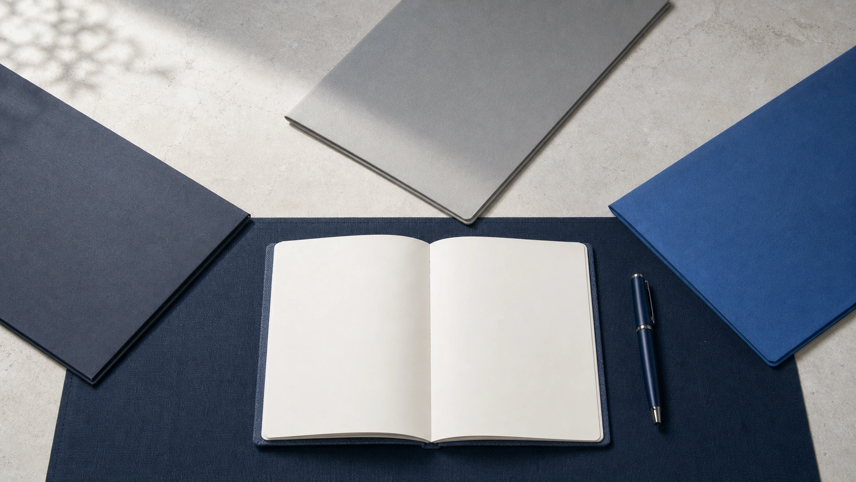 Three unlabeled account folders converging into one retirement income notebook